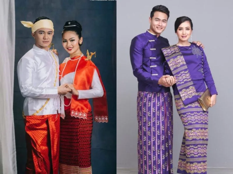 trang phuc truyen thong myanmar net dep van hoa dac sac